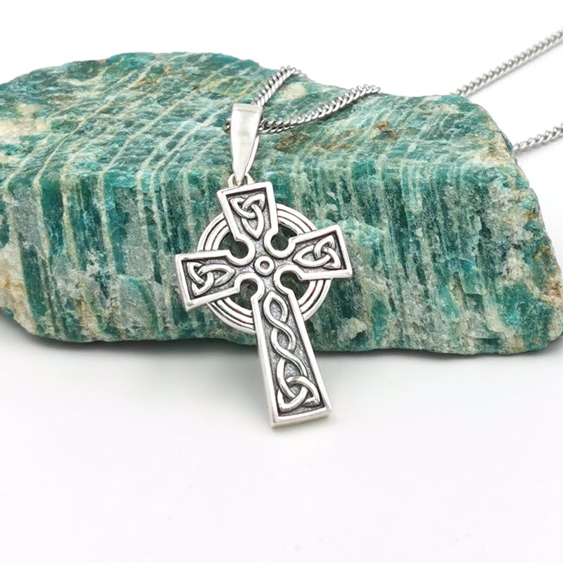 Mens_Silver_Oxidized_Celtic_Cross_Necklace_Cropped